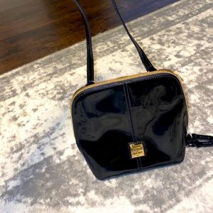 Dooney and Burke patent leather crossbody